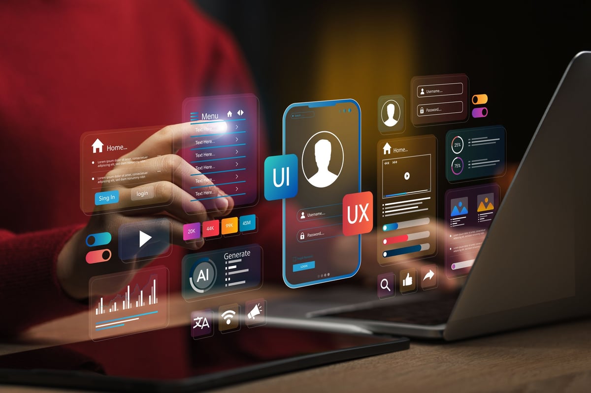 UX-UI Design and Web Application — RoBuilds website design process
